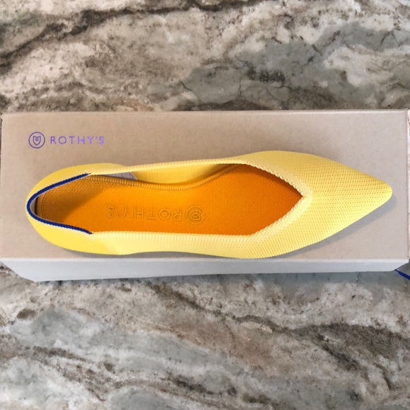 SOLD Rothy’s Sunshine Yellow - Picture 2 of 4
